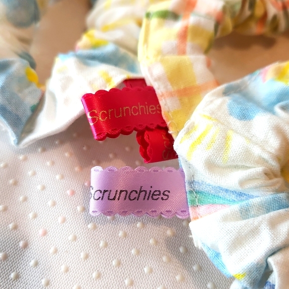 4/$15 Sprinkles Scrunchies. Variety of sizes. - Picture 4 of 4